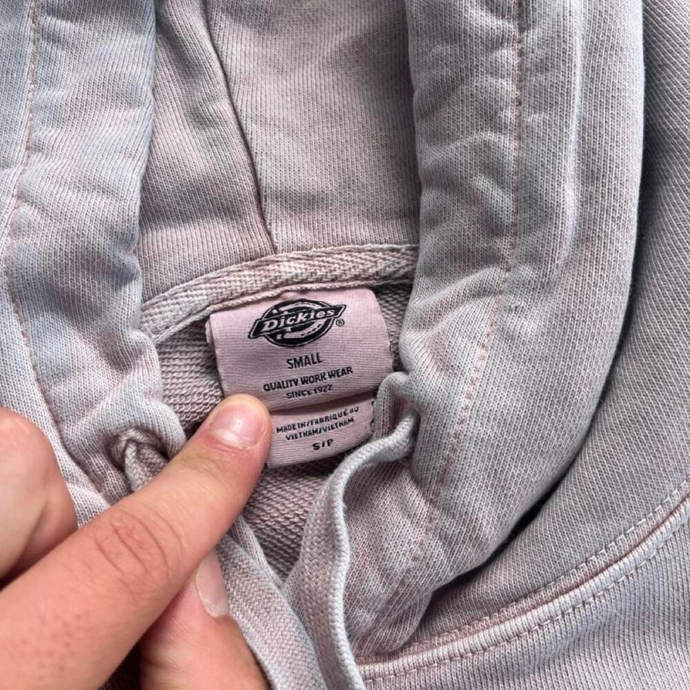 Dickies Workwear Streetwear Y2k Heavyweight Lavender Hoodie View 3
